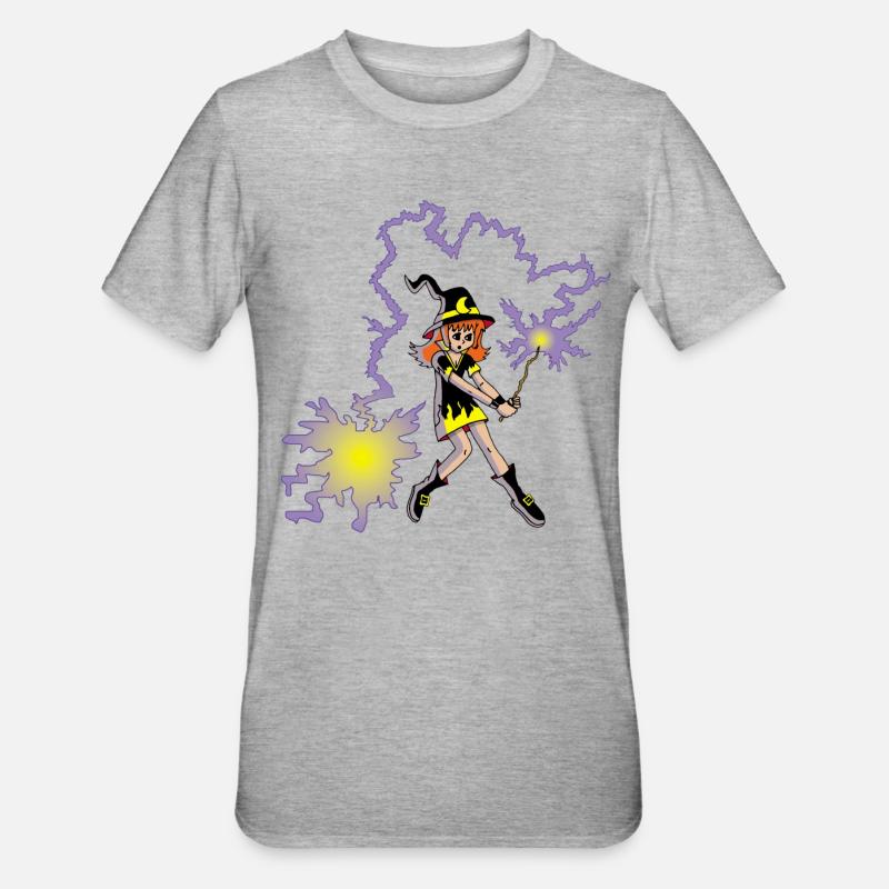 Apprentice Witch - Unisex Polycotton T-Shirt - heather grey