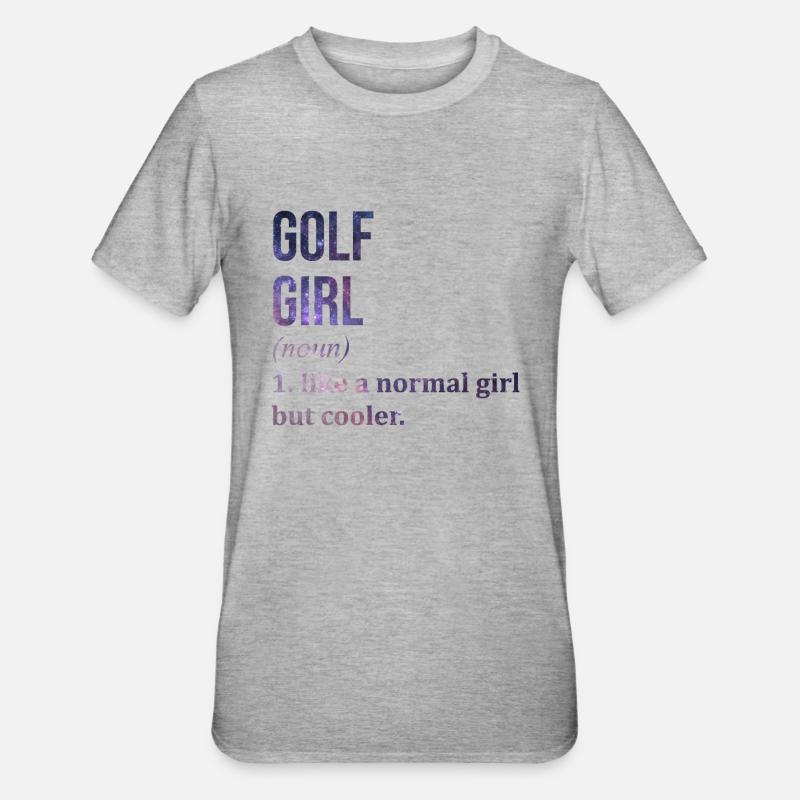 Golf - T-shirt polycoton Unisexe - gris chiné