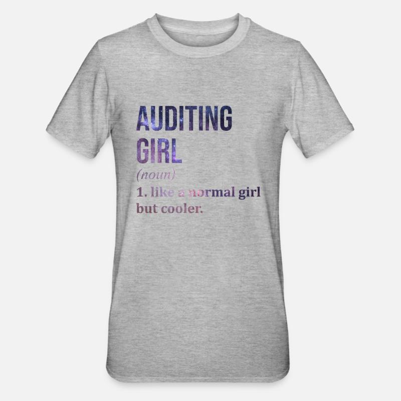 auditeur - T-shirt polycoton Unisexe - gris chiné