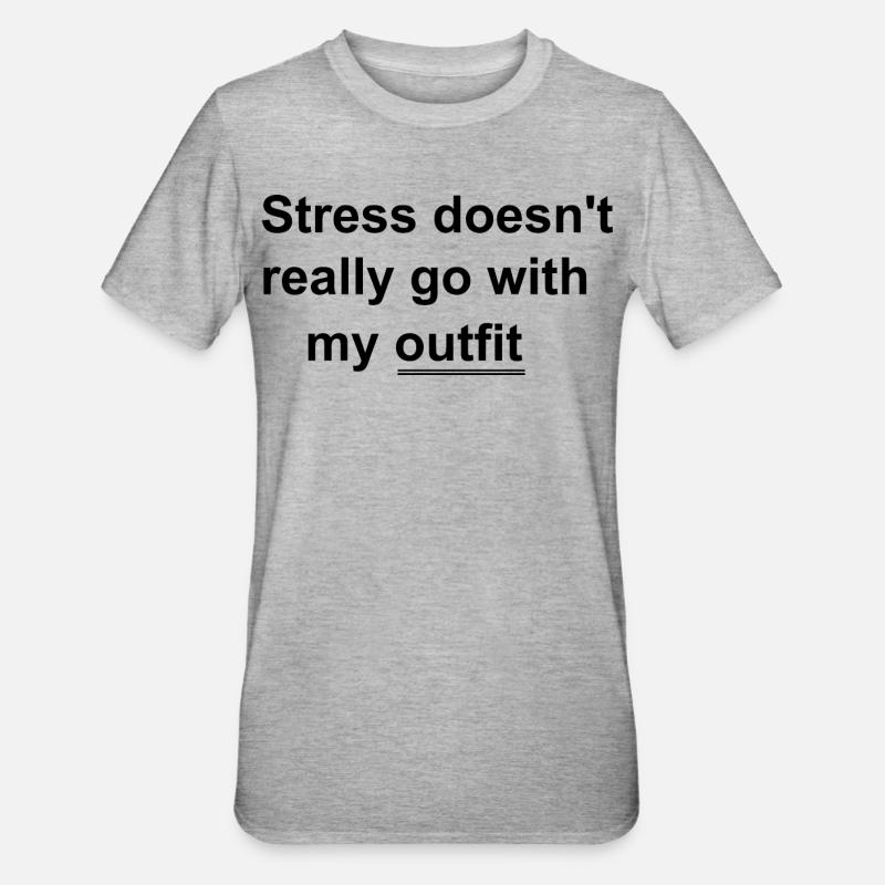 Trend Statement - Unisex Polycotton T-Shirt - heather grey