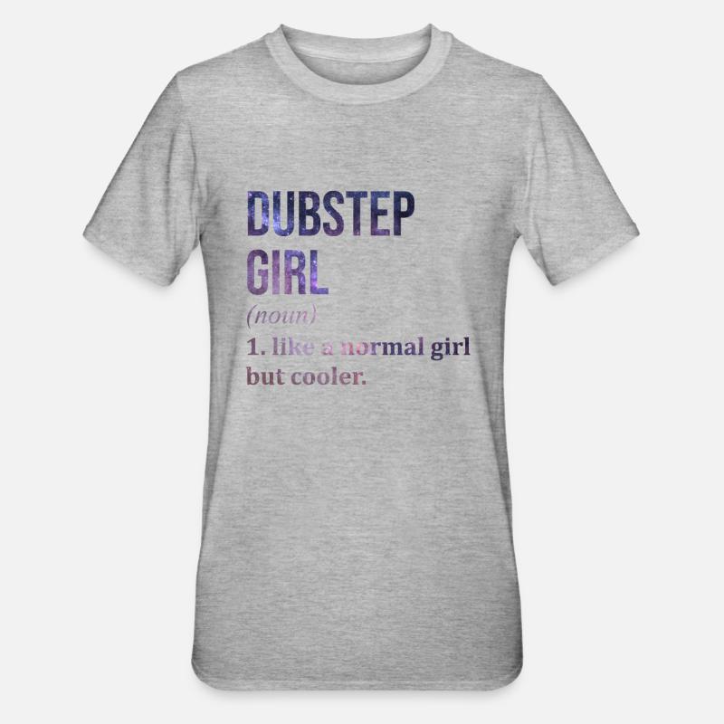Dubstep - Unisex Polycotton T-Shirt - heather grey