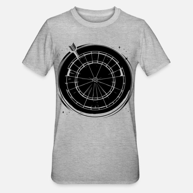 Dard - T-shirt polycoton Unisexe - gris chiné