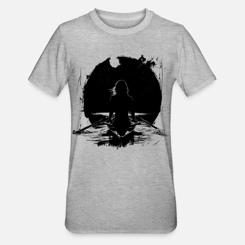 Rameuse Dessin - T-shirt polycoton Unisexe - gris chiné