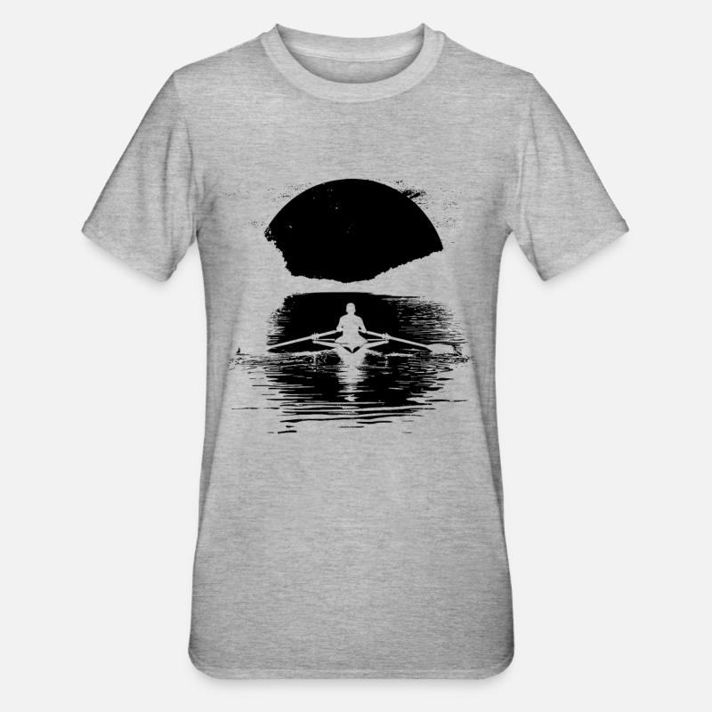 Ramer - T-shirt polycoton Unisexe - gris chiné