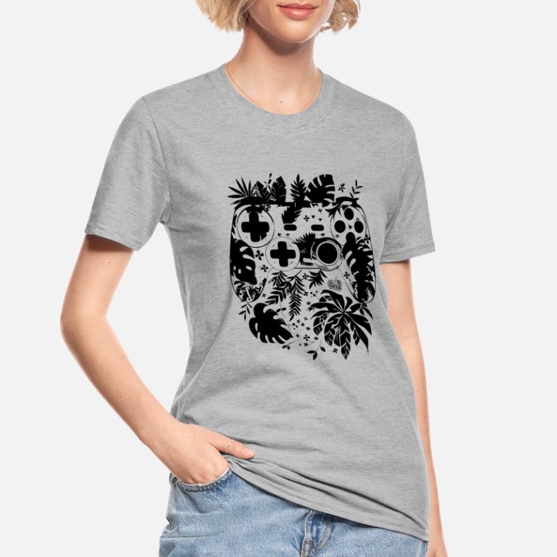 Game Controller Comic Style Unisex Polycotton T-Shirt