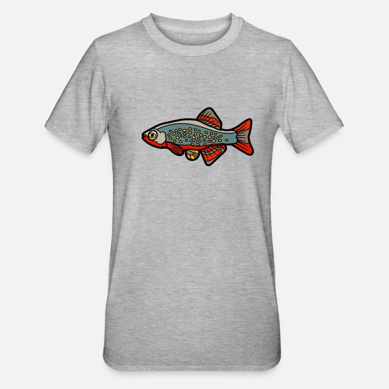 Danio actif - T-shirt polycoton Unisexe - gris chiné