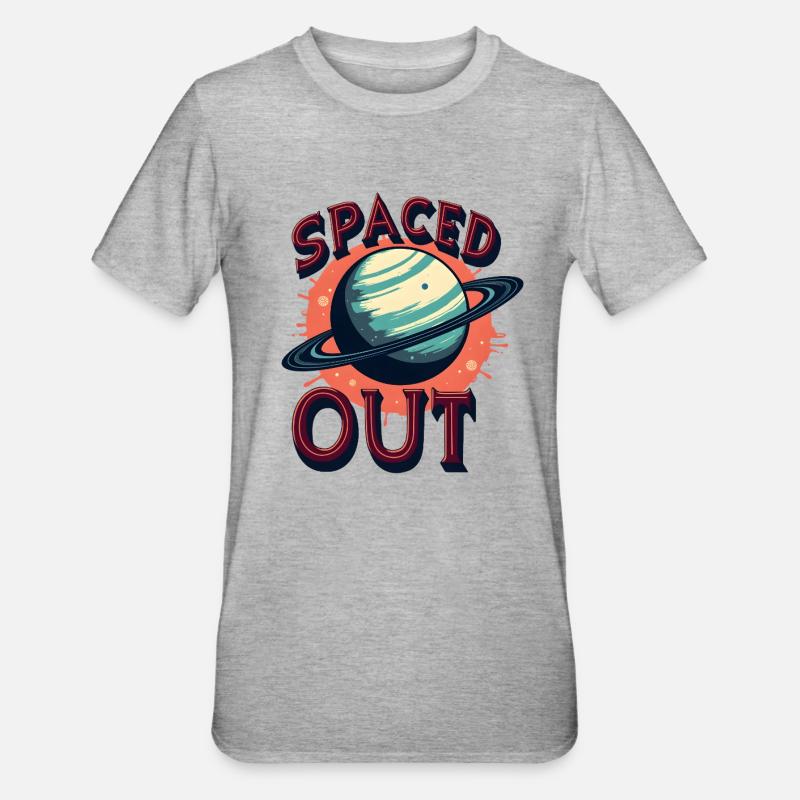 Espacé - T-shirt polycoton Unisexe - gris chiné