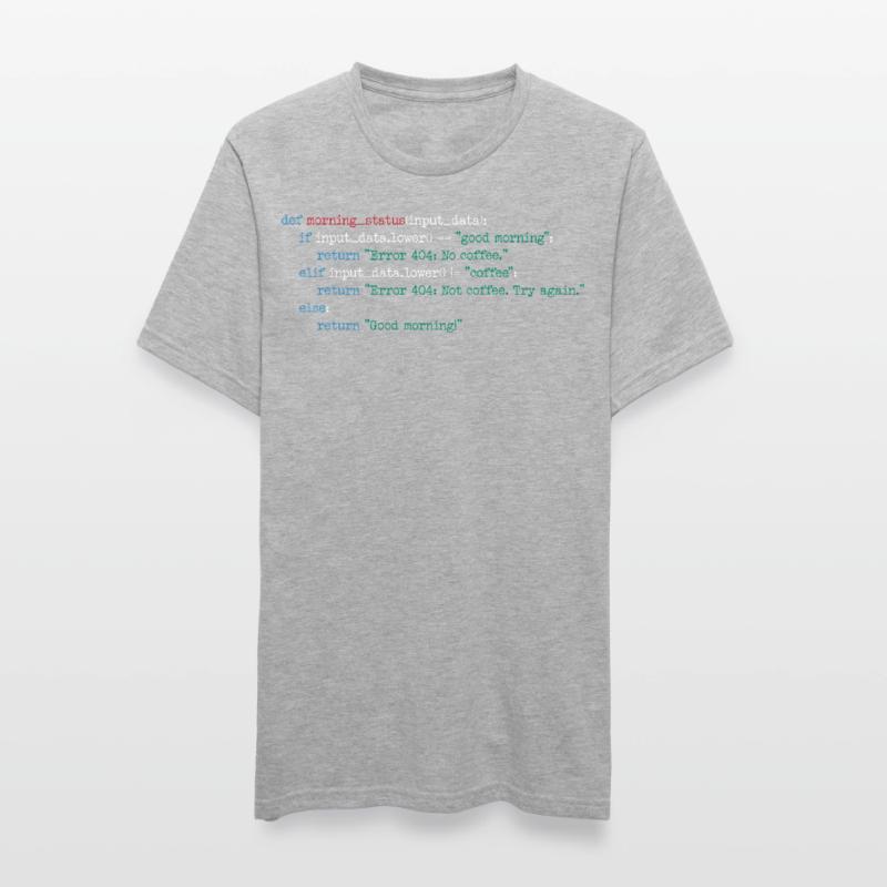 Programmer Coffee Code Computer Science Gift Unisex Polycotton T-Shirt