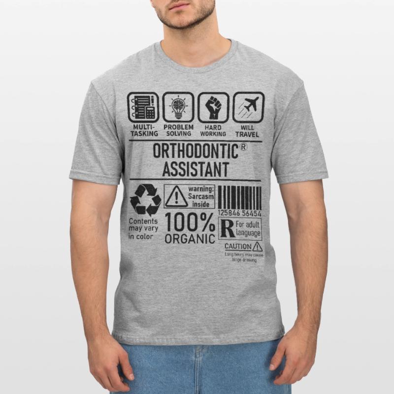 Orthodontic Assistant multi tasking problem Unisex Polycotton T-Shirt