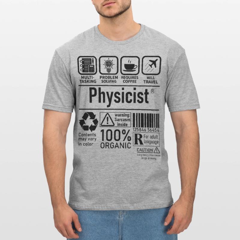 Physicist Specialist multi tasking problem solving Unisex Polycotton T-Shirt