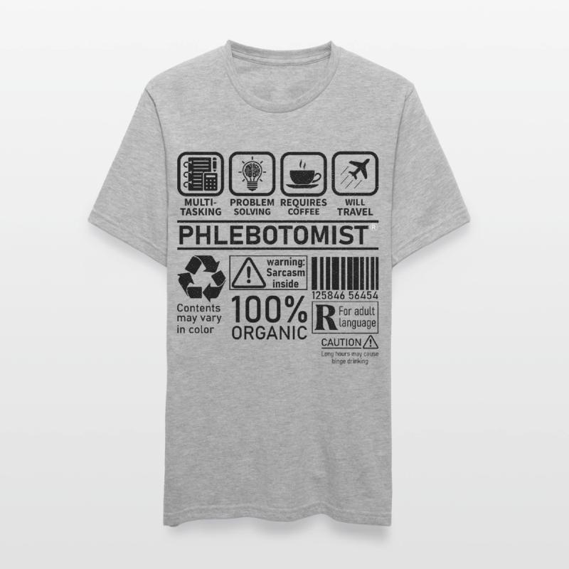 Phlebotomist multi tasking problem solving Unisex Polycotton T-Shirt