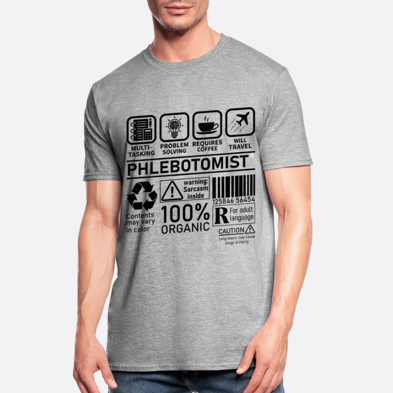 Phlebotomist multi tasking problem solving Unisex Polycotton T-Shirt