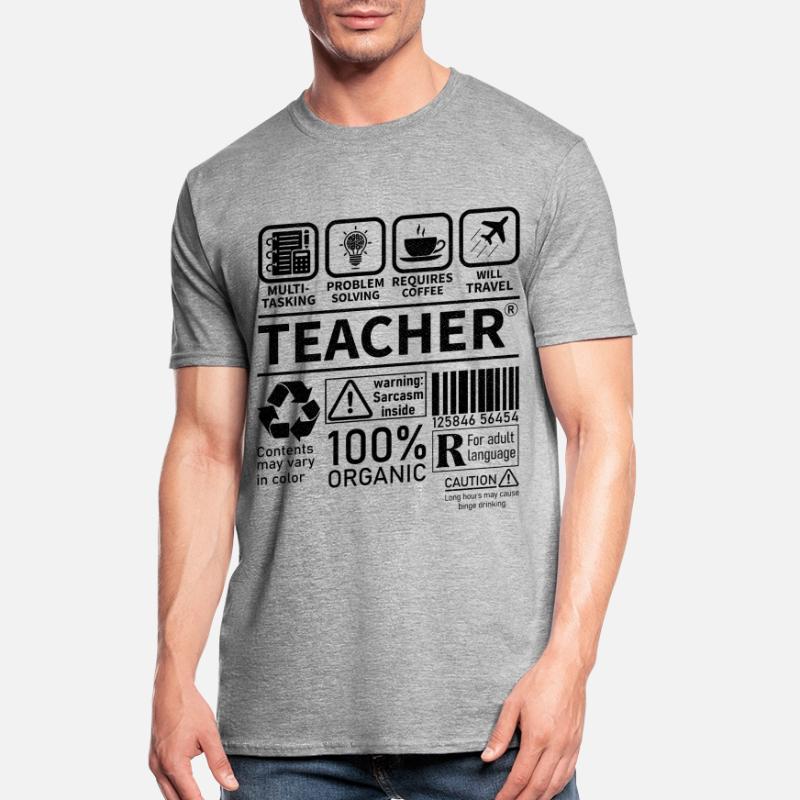 Teacher multi tasking problem solving requires Unisex Polycotton T-Shirt