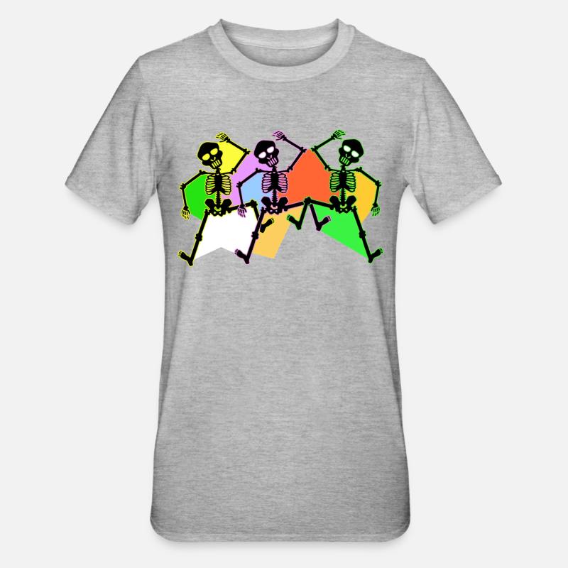 Danse - T-shirt polycoton Unisexe - gris chiné