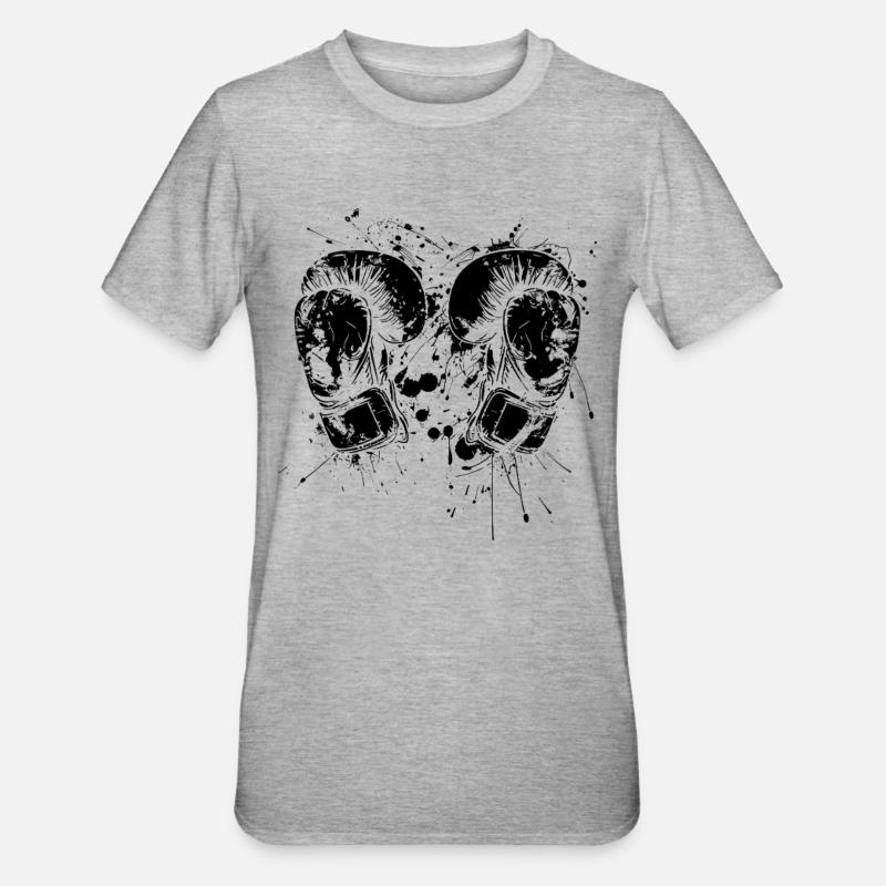Gants de kickboxing Graffiti - T-shirt polycoton Unisexe - gris chiné