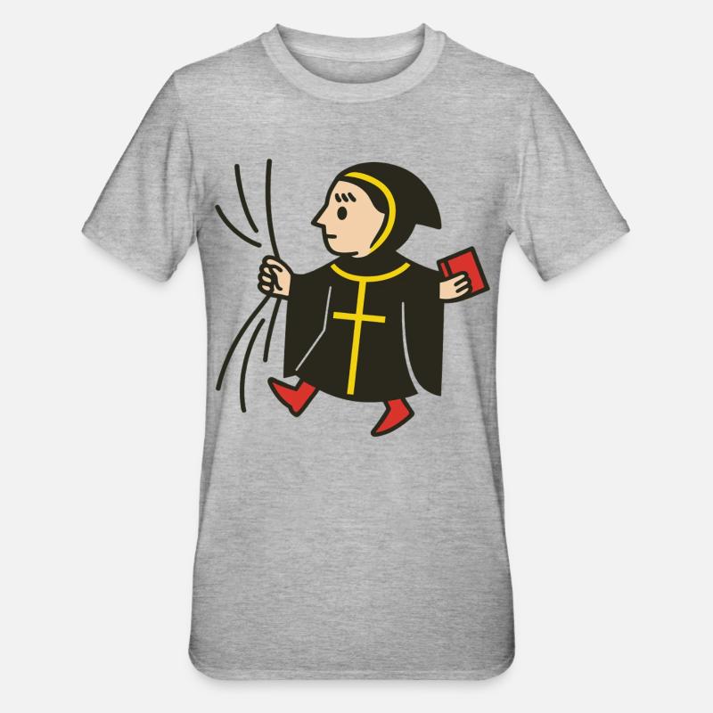 Münchner - Unisex Polycotton T-Shirt - Grau meliert