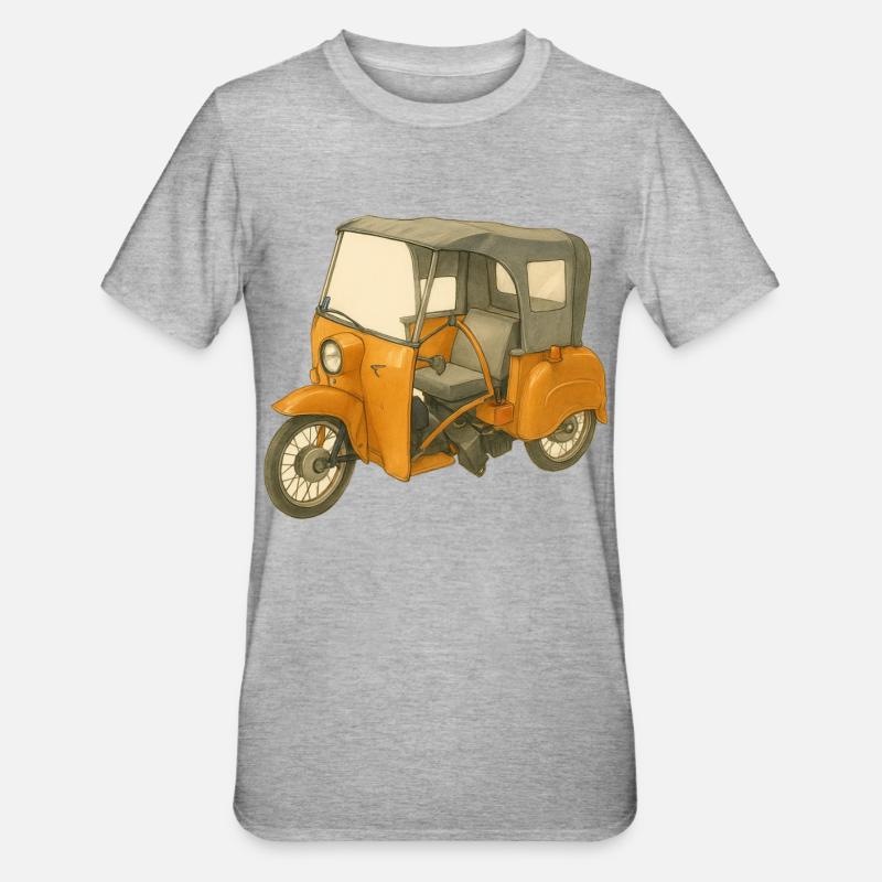 Krause Duo as a comic - Unisex Polycotton T-Shirt - heather grey