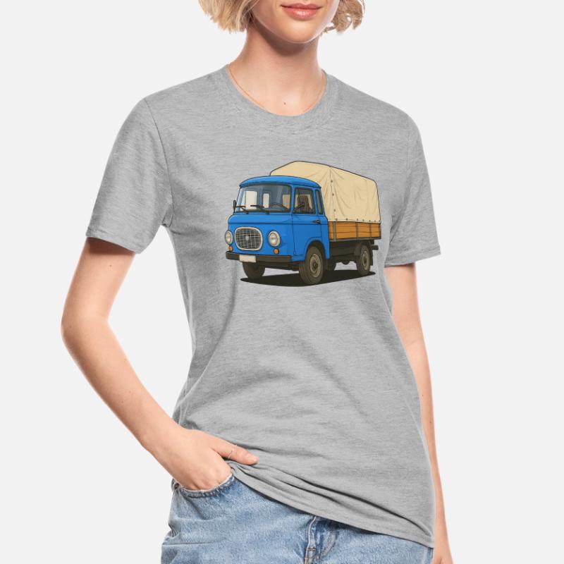 East Flatbed Unisex Polycotton T-Shirt