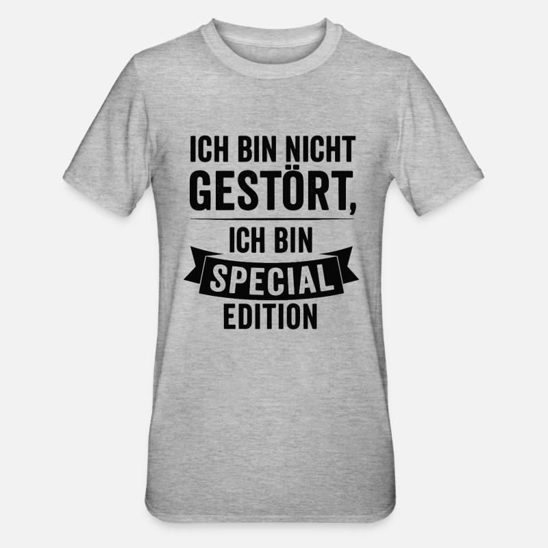 I'm Special Edition - Unisex Polycotton T-Shirt - heather grey