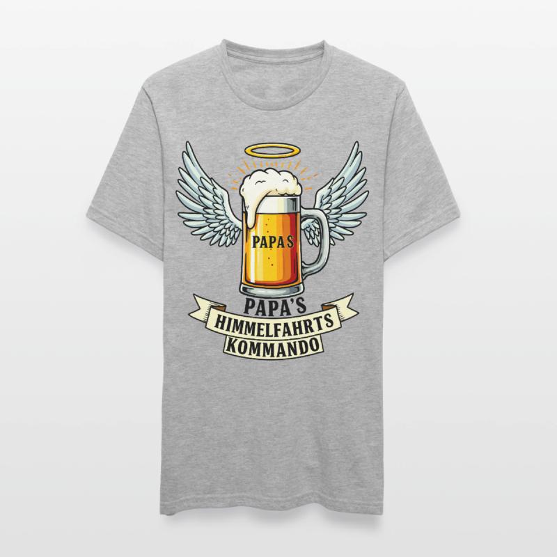 Papas Himmelfahrtskommando - Vatertags Bier Design Unisex Polycotton T-Shirt