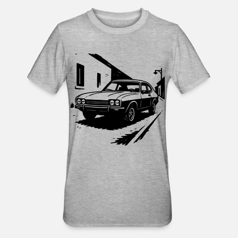 Coupé machine culte - T-shirt polycoton Unisexe - gris chiné