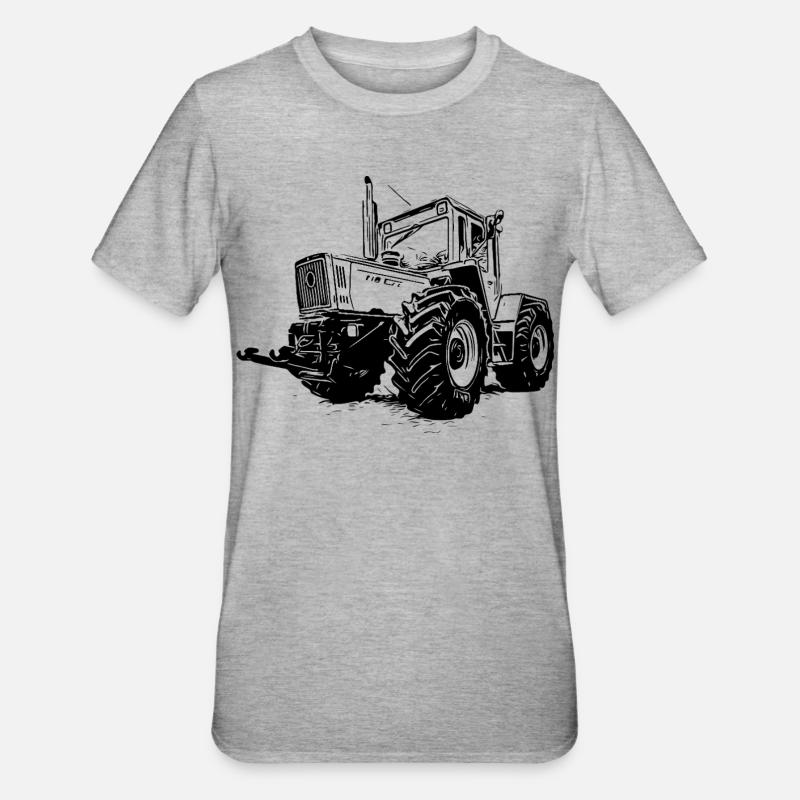 Le colosse vert - T-shirt polycoton Unisexe - gris chiné