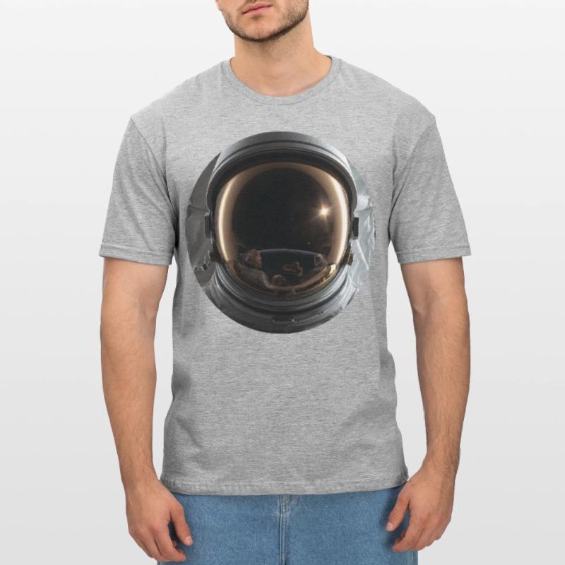 Conception d’astronaute de l’espace T-shirt polycoton Unisexe