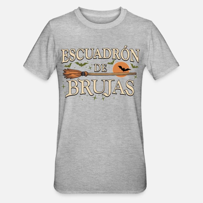Witch Squad - Unisex Polycotton T-Shirt - heather grey