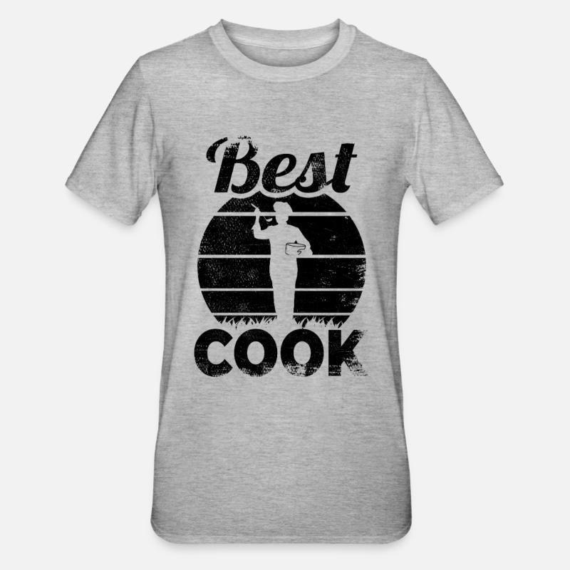 Cuire - T-shirt polycoton Unisexe - gris chiné