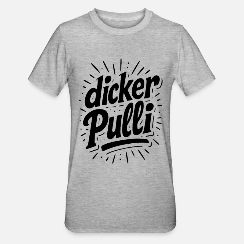 Pull épais - T-shirt polycoton Unisexe - gris chiné