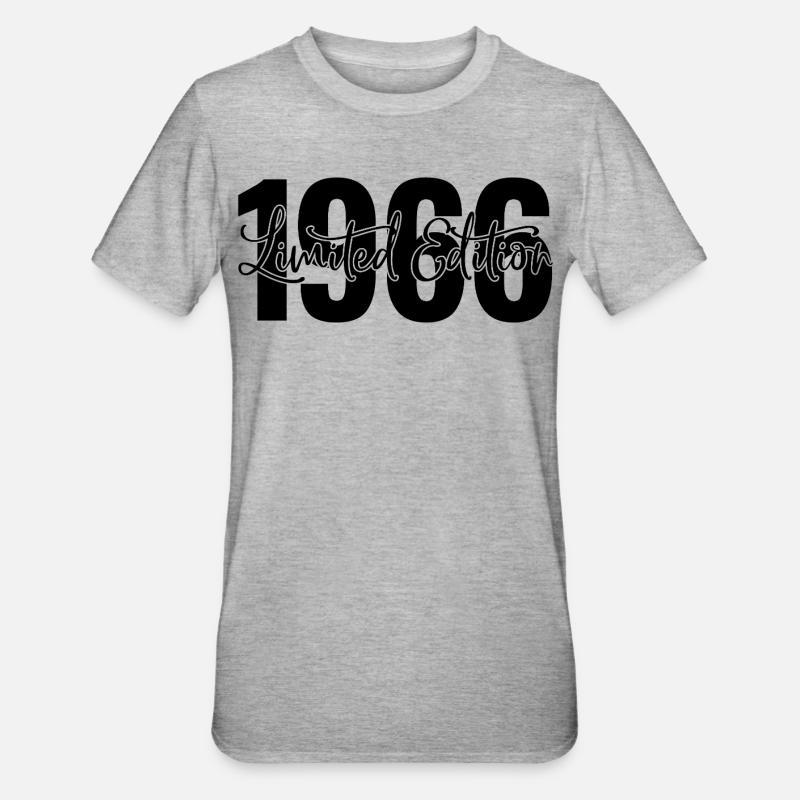 Edition limitée 1966 - T-shirt polycoton Unisexe - gris chiné