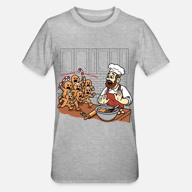 Douce Liberté - T-shirt polycoton Unisexe - gris chiné