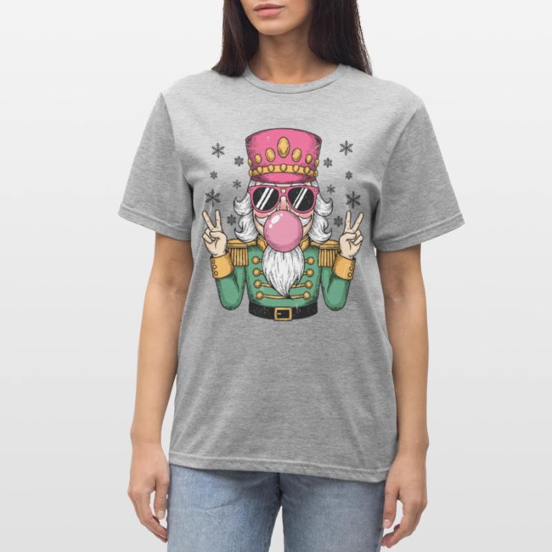 Nutcracker blows chewing gum Unisex Polycotton T-Shirt