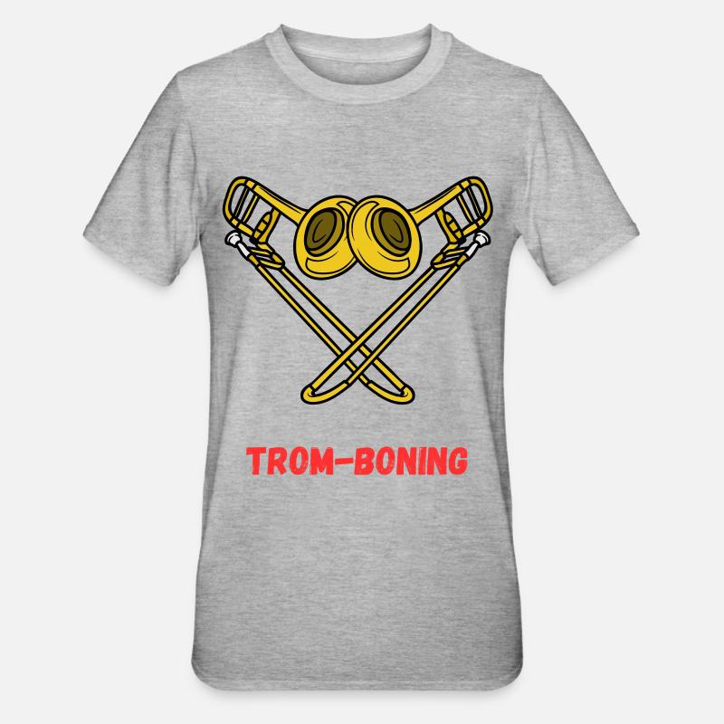 Désossage - T-shirt polycoton Unisexe - gris chiné