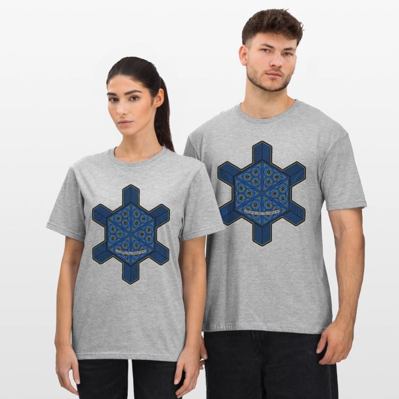 Fractal Evolution Experience Mandala Psytrance Goa Unisex Polycotton T-Shirt