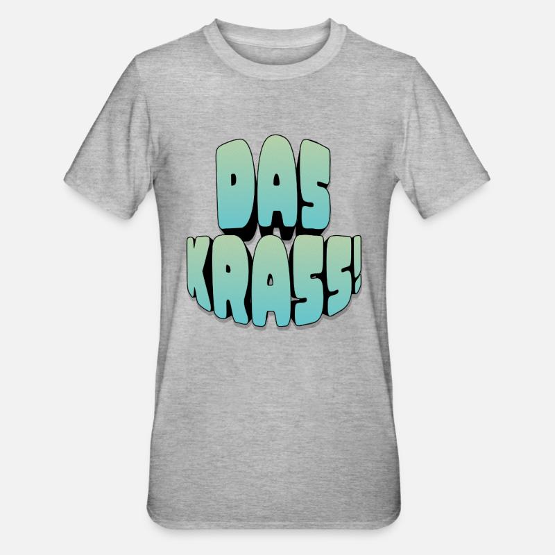 C’est génial! - T-shirt polycoton Unisexe - gris chiné