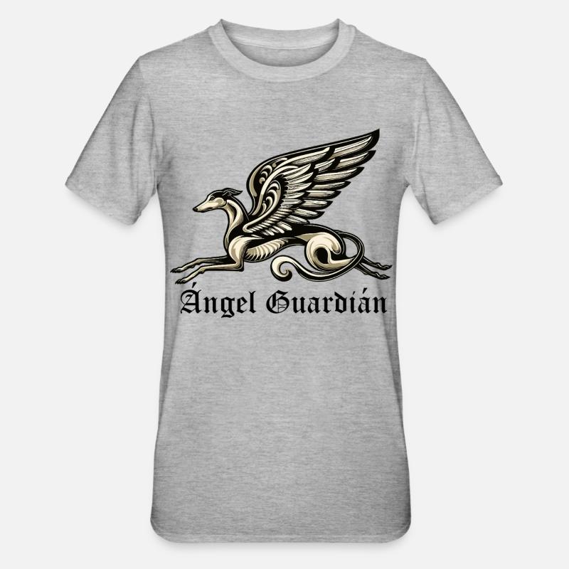 Ángel Guardián Nr3 E - T-shirt polycoton Unisexe - gris chiné