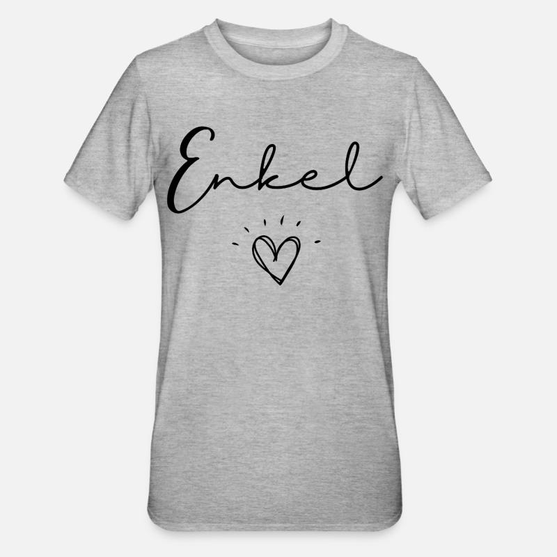 Enkel - Unisex Polycotton T-Shirt - heather grey