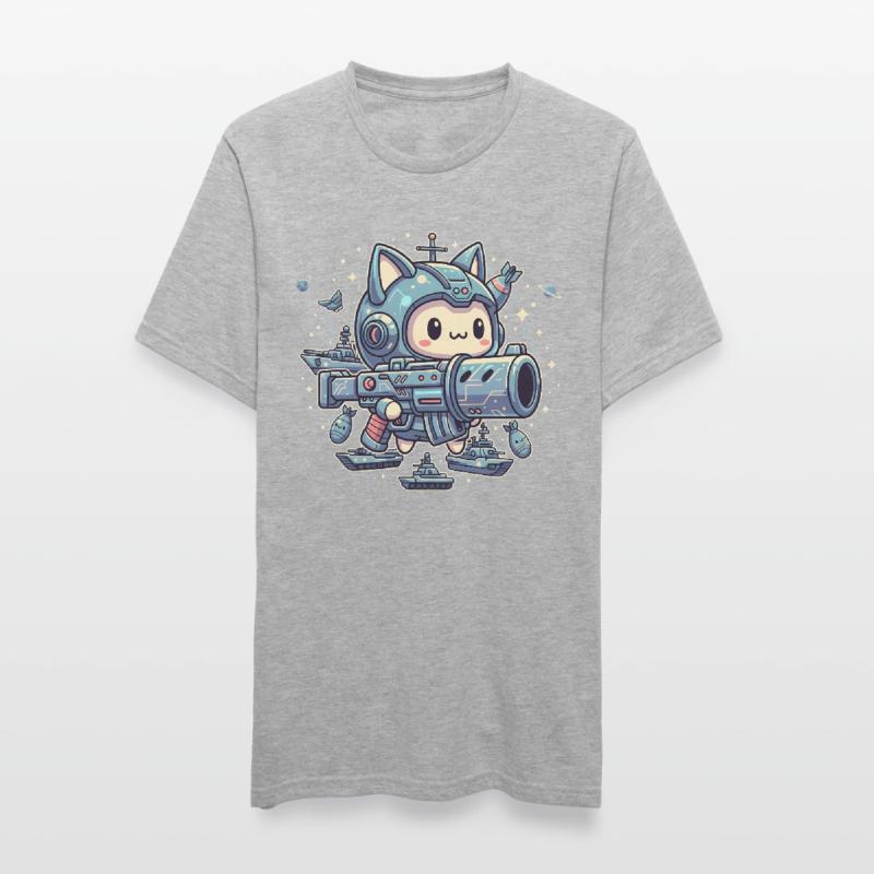 Guerrier Mignon de l’Espace T-shirt polycoton Unisexe