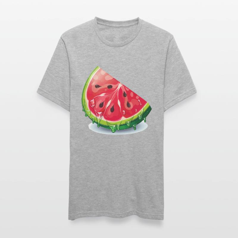 Tranche de pastèque T-shirt polycoton Unisexe