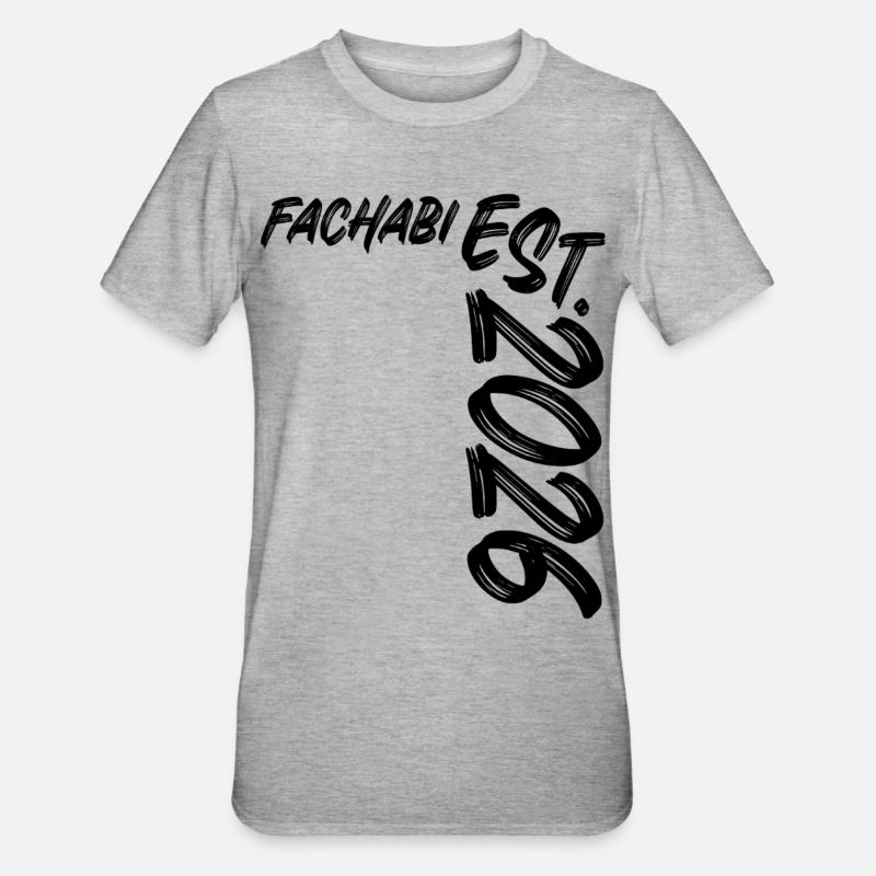 Fachabi 2026 - Unisex Polycotton T-Shirt - heather grey