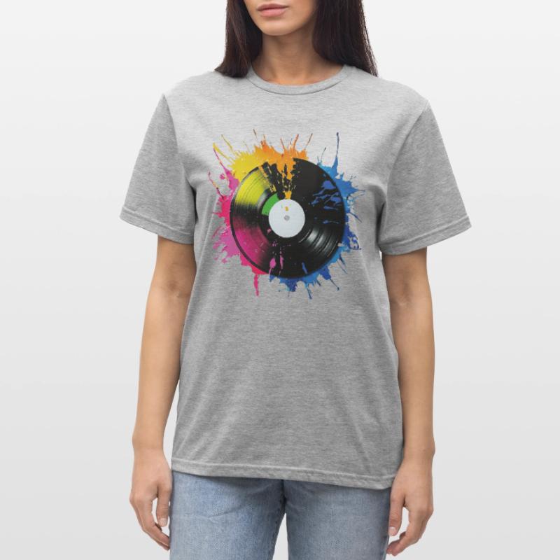 Record Unisex Polycotton T-Shirt
