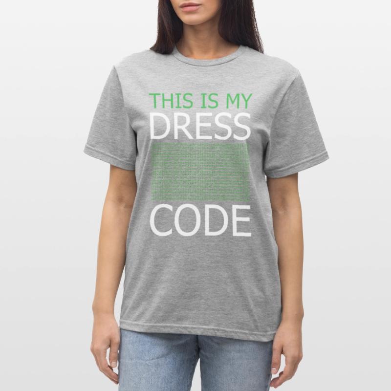 Voici mon code vestimentaire – Code vert T-shirt polycoton Unisexe