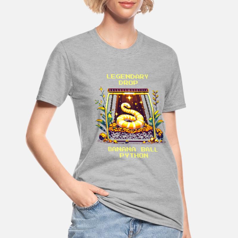 Legendärer Fund: Banana Königspython | Python Unisex Polycotton T-Shirt