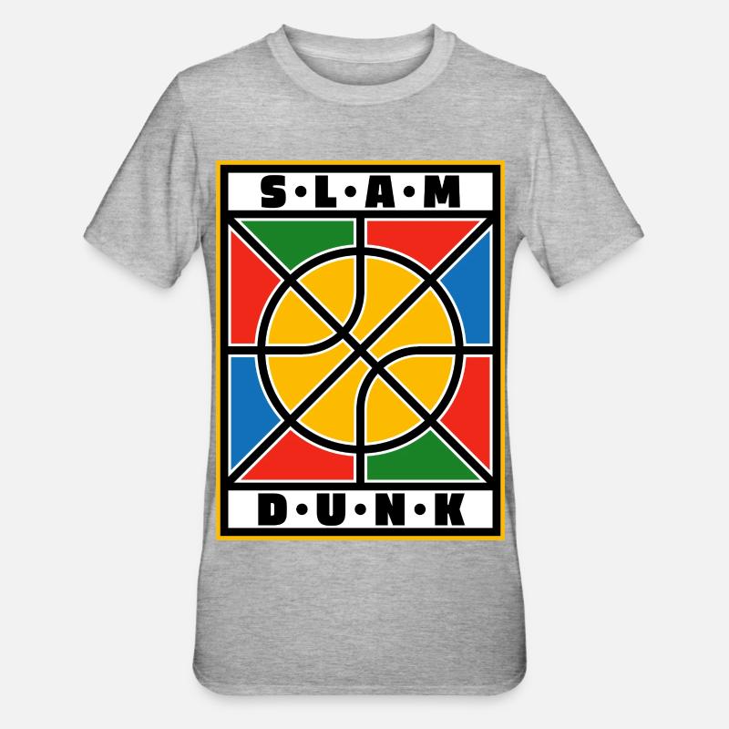 Basketball de dunks - T-shirt polycoton Unisexe - gris chiné