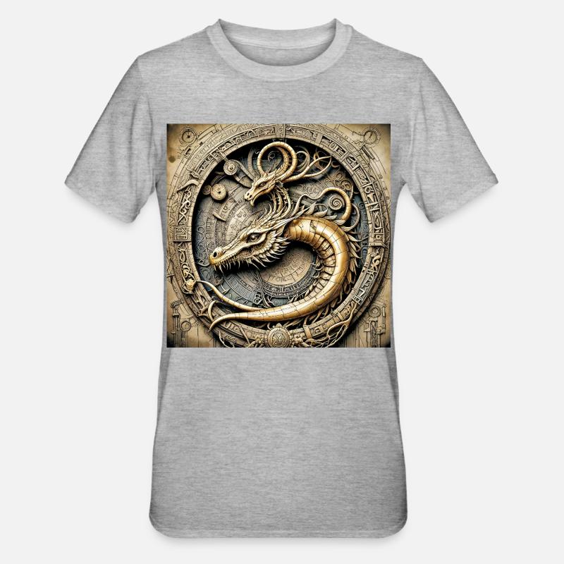 Ppatch 04 - Unisex Polycotton T-Shirt - heather grey