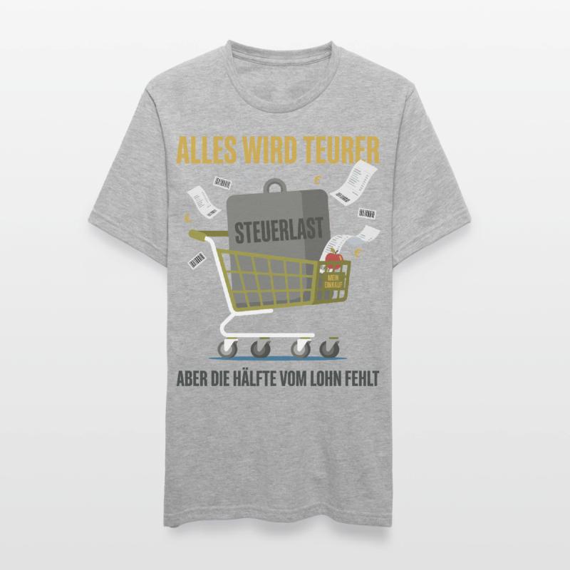 Tout devient de plus en plus cher T-shirt polycoton Unisexe