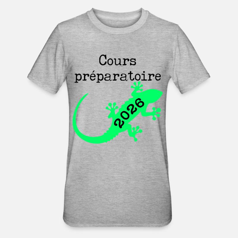 Preparatory Course 2026 School - Unisex Polycotton T-Shirt - heather grey