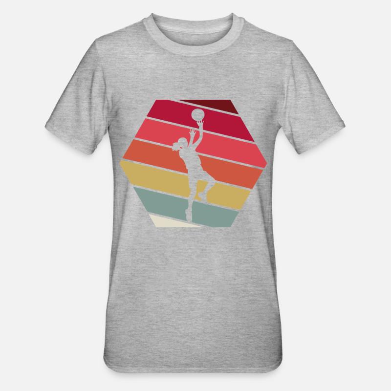 Basketteur - T-shirt polycoton Unisexe - gris chiné