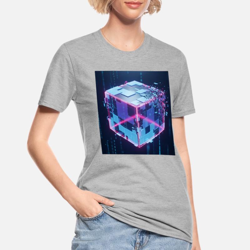 Digital Cube Technology Digital Cube Tech Unisex Polycotton T-Shirt